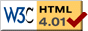 Valid HTML 4.01 !